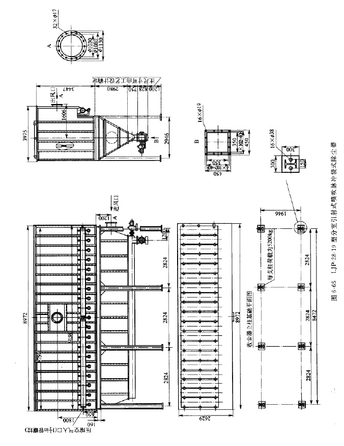 LJP型分室引射式噴吹脈衝袋式除（chú）塵器（qì）