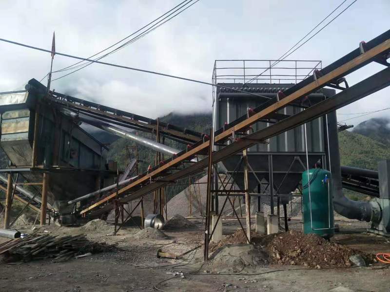製砂機生（shēng）產線除塵器